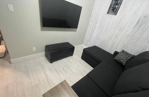 Rouyn-Noranda Apartment | Loft with a sofa bed (Le Convivial)