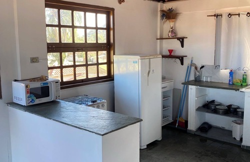 Pereque-Acu House | Loft with barbecue jacuzzi for private use lit pool garden 800 m beach