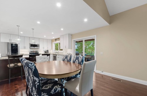 Osage Beach House | Lofted Bluff Sunset Lake Views and Private Boat Dock