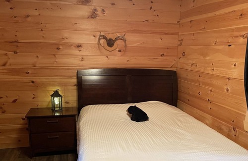Saint-Michel-des-Saints Cabin | Log cabin in forest in Saint-michel-des-saints