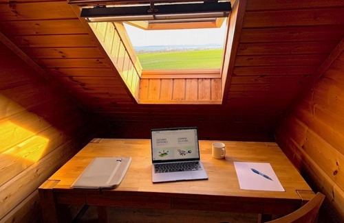 Sassnitz House | Log cabin Admiral Nelson - 1st row sea view, own sauna