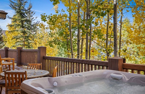 Mountain Village Cabin | Log Cabin by InvitedHome | Patio, Hike, Hot Tub, Walk to Gondola