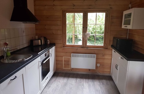 Wustrow Cabin | Log cabin Canow with boat - log cabin Canow