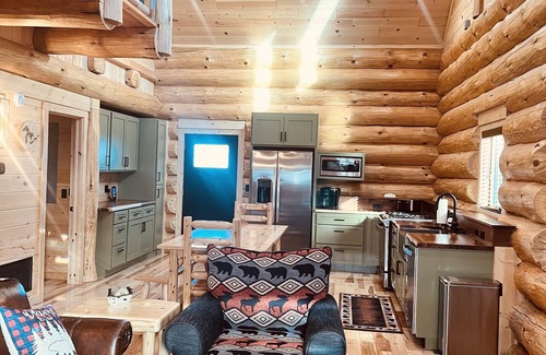 Levering Cabin | Log Cabin located in Northern Michigan just minutes from Lake Michigan.