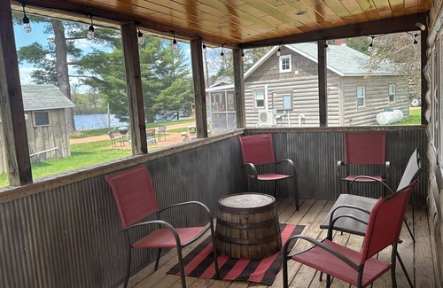 Tomahawk Cabin | Log Cabin on Lake Alice & ATV/UTV Trails, Sister Bear 2-Bedroom