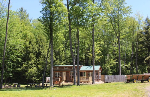 Athol Cabin | Log Cabin Tiny Home at Adirondack Ranch