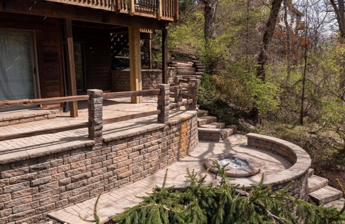 McHenry Cabin | Log Cabin with HGTV Style Backyard INCREDIBLE property