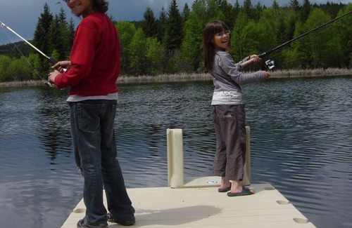 Lumby Ski Chalet | Log Chalet with Mountain views and private lake