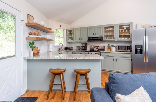 Wolf Laurel Cabin | Long Range Views from Beautiful Modern Cabin
