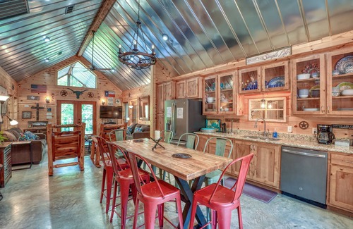 Marble Falls House | Longhorn Cove: Rustic Retreat by the Water Awaits!