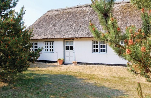 Nymindegab House | Look forward to a relaxing holiday in this charming holiday home with a traditional thatched roof.