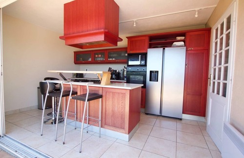 Plage de la Garonnette House | Lovely 4 bedroom villa with Sea view, heated pool at the Golf of St-Tropez