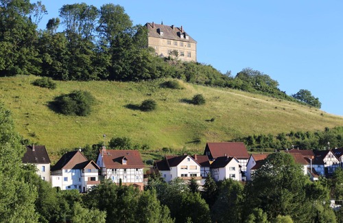 Schieder-Schwalenberg Apartment | Lovely apartment for 4 people with WIFI, TV, terrace and pets allowed