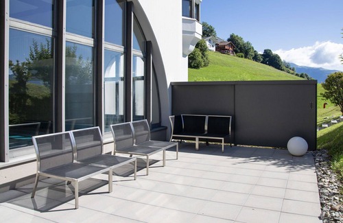 Falera Apartment | Lovely apartment for 4 guests with WIFI, pool, TV, balcony, pets allowed, panoramic view and par.