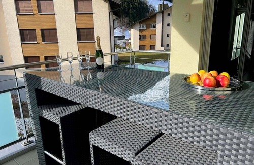 Engelberg Apartment | Lovely apartment for 6 guests with WIFI, TV and balcony