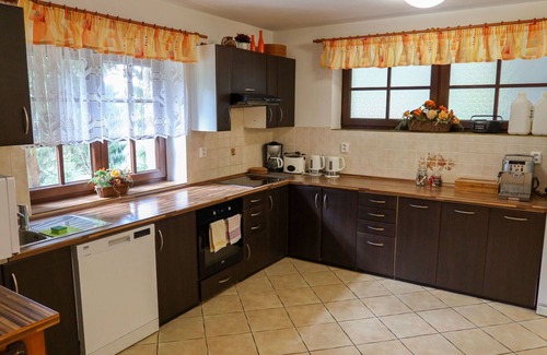 Harrachov House | Lovely apartment in villa for 19 people with WIFI, TV, balcony and parking