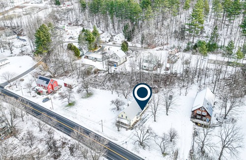 Rochester Apartment | Lovely apartment with firepit, patio, forest views, skiing, & washer/dryer