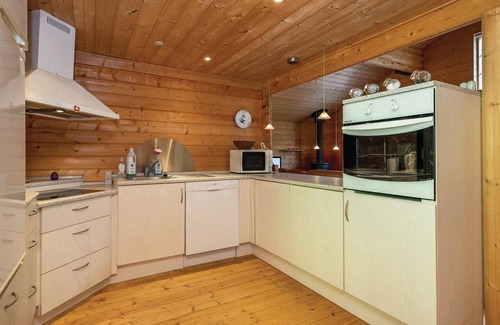 Helberskov Strand House | Lovely home in Hadsund with kitchen