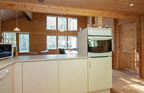 Helberskov Strand House | Lovely home in Hadsund with kitchen