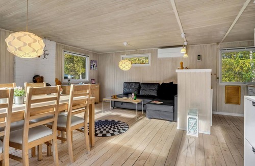 Helberskov Strand House | Lovely home in Hadsund with kitchen