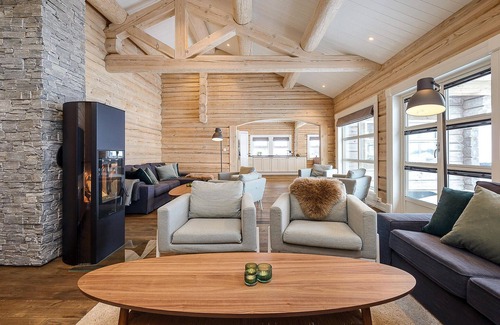 Sjusjoen House | Lovely home in Sjusjøen with sauna