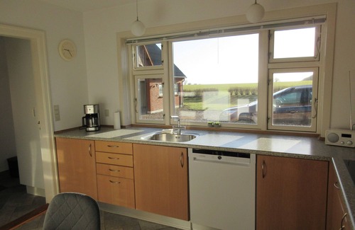 Karby House | Lovely house with beautiful views of the Limfjord with the Næssund ferry