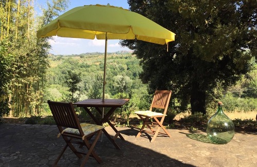 Montaione Apartment | Lovingly maintained farmhouse (1656), La Terrazza (2P), 360° panoramic view