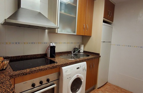 Las Herrerias Apartment | LOW GROUND FLOOR in the FIRST LINE of Vera with private pool!