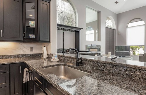 Ormond Beach House | Lux 4 BR Home w/Integrated Pool & Heated Spa