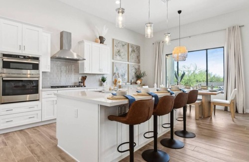 Pinnacle Peak House | Lux Home + Heated Pool + Spa + Golf Sim + Basketball Court