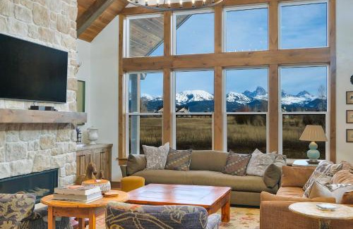 Clawson House | Luxe Tetonia Home with Tetons View, Close to Skiing!