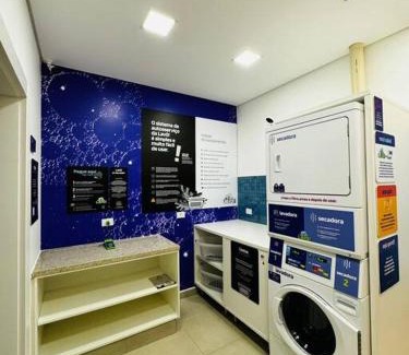 Gleba Fazenda Palhano Apartment | Luxo na Gleba com ar na sala e quarto, lava e seca e academia