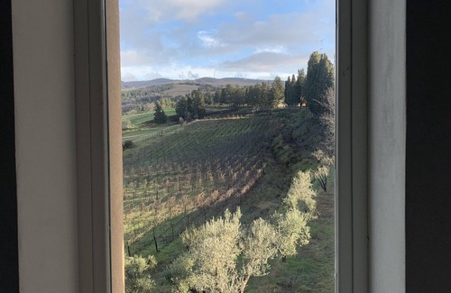 Fattoria Mocaio Villa | Luxury villa with private pool and veranda, 20' from the sea