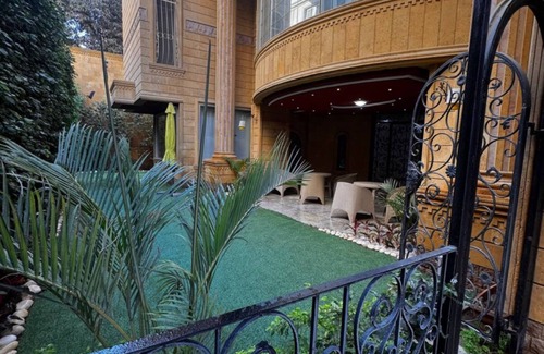 New Cairo Apartment | Luxurious 2BR apartment with a private sunny garden inNew Cairo with WiFi, AC