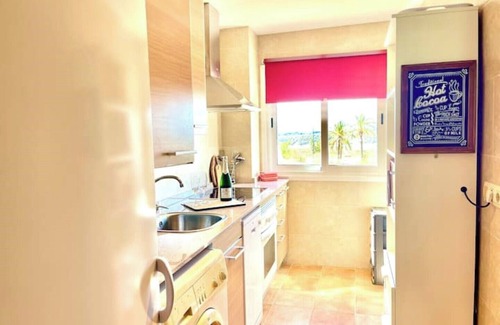 Vera Apartment | Luxurious apartment in the heart of Vera Playa. Roof Solarium, dining terrace….