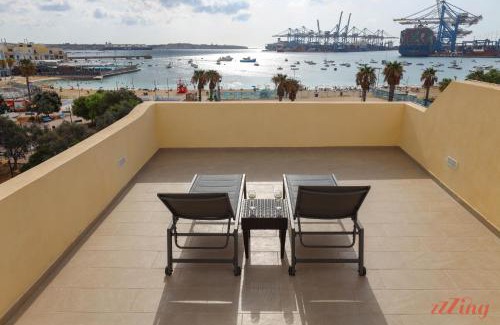 Birzebbuga Apartment | Luxurious Duplex Seafront Apt w Amazing Sea Views
