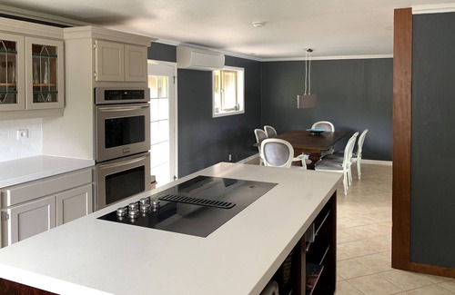 Langlois House | Luxurious Lake-Front Home with kayaks, SUPS, boat dock, hot tub, pool table.