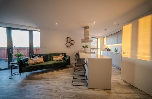 Barnhill Apartment | Luxury 3BR Apt Sleeps 10, Wembley & Park Views