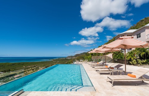 Cades Bay Villa | Luxury 5-Bedroom Villa with Oceanview Infinity Pool & Spectacular Sunsets