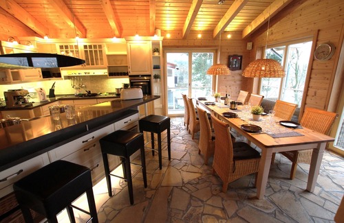 Woltersdorf Apartment | Luxury apartment lake view 180sqm on the Berlin lake - sauna - 4 bathrooms - canoes free