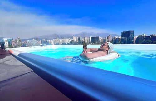 Vitacura Apartment | Luxury Apartment with PRIVATE Pool & Jacuzzi Best location in Santiago
