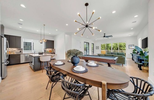 Riverside House | Luxury Austin House | Pool | Game Room | Near DT