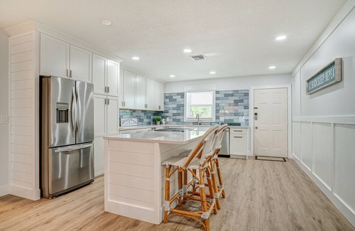 Hutchinson Island South House | Luxury Beach Escape - Newly Renovated, Waterfront, & private dock!