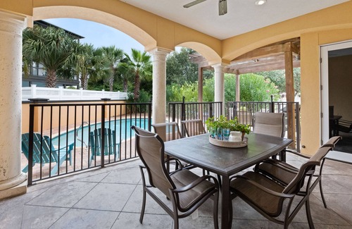 Emerald Waters Village House | Luxury Beach Home Gulf View|Sleeps 22 in Beds | 1/2 block to beach|Private Pool