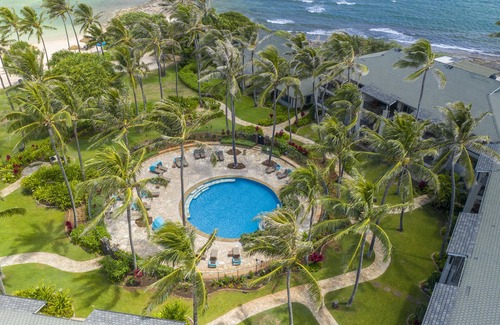 Kahuku Condo | Luxury Beachfront Ocean Villa at Turtle Bay! 4BR w/beach, pool & hot tub
