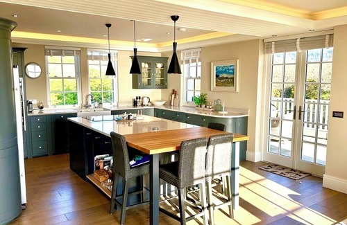 Kirkmichael House | Luxury Coastal Retreat .New England meets Scotland.