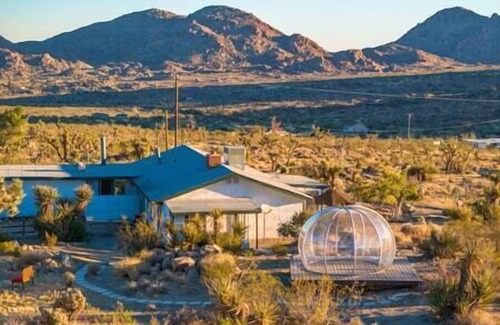 Joshua Tree Highlands House | Luxury Desert Gem~HotTub~GameRoom~360 Views~5 Min to Park