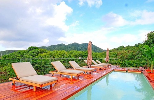 Anse Marcel Apartment | Luxury duplex with pool, sea view and private terrace in Saint-Martin