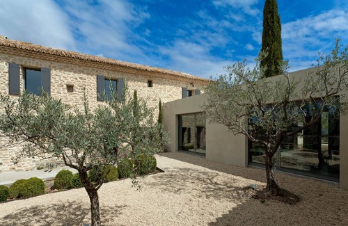Mazan House | Luxury, Fitted, Quiet, Designer Provencal Farmhouse With Pool and Tennis Court