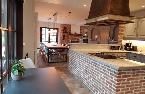 Goeferdinge Villa | Luxury holiday home 16 p with jacuzzi, sauna, spacious garden - Flemish Ardennes